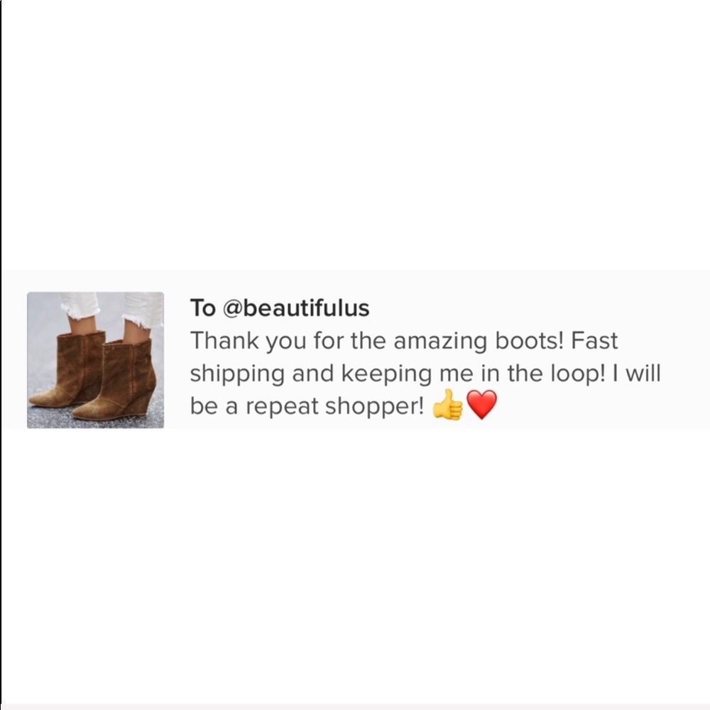 Distressed Stitched Boho Wedge Boots - Picture 5 of 5